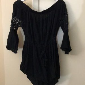 Off the shoulder Romper